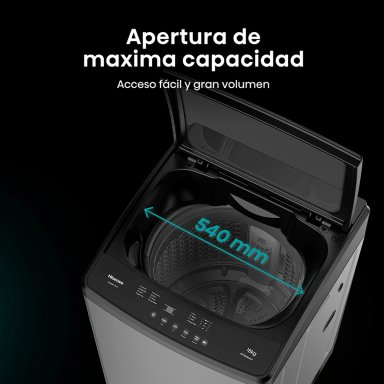 LAVADORA HISENSE 18 KG CARGA SUPERIOR WT3W1823UT - 9