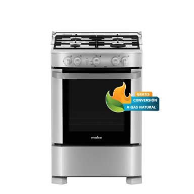 COCINA A GAS 60CM SILVER MABE CMP6020FG1 - 2