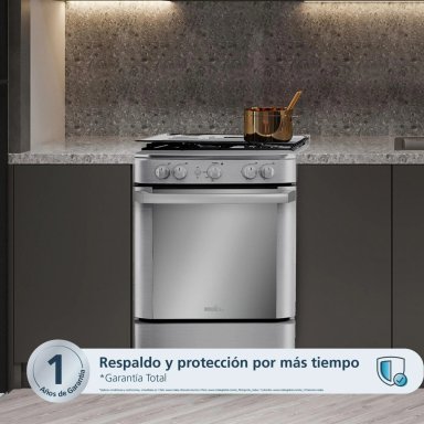 COCINA A GAS 60CM INOX MABE CMP6040FX1 - 4