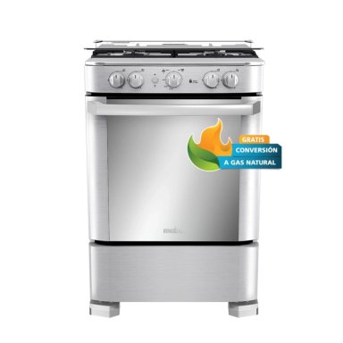 COCINA A GAS 60CM INOX MABE CMP6060FX1 - 2