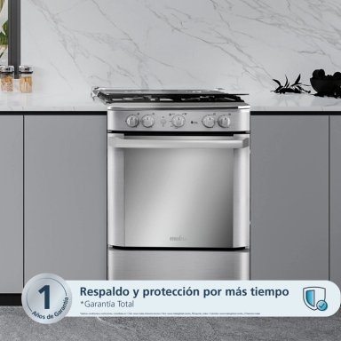 COCINA A GAS 60CM INOX MABE CMP6060FX1 - 4