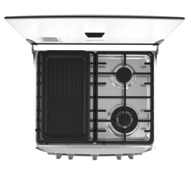 COCINA A GAS 60CM INOX MABE CMP6060FX1 - 6