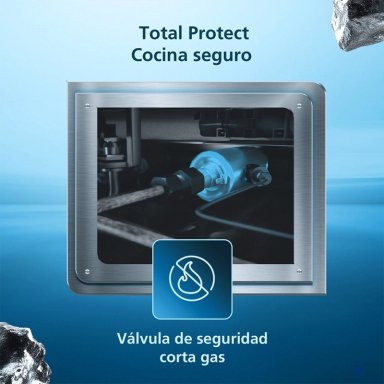 COCINA A GAS 60CM INOX MABE CMP6060FX1 - 8