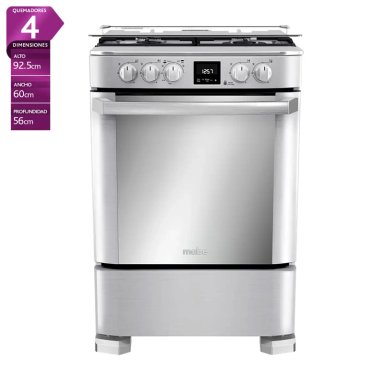 COCINA GAS LICUADO MABE 4 QUEMADORES CMP6085FX1