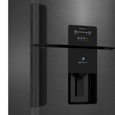 REFRIGERADORA MABE TOP FREEZER NO FROST  RMP415ZPC 382 L NETO BLACK STEEL - 8