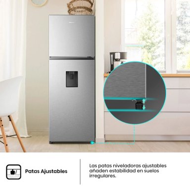 REFRIGERADORA HISENSE TOP FREEZER NO FROST RT3N320NMC - 10
