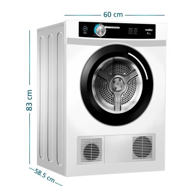 SECADORA DE ROPA MABE ELÉCTRICA EVACUACIÓN 9KG SEM090VBBB0 - 2