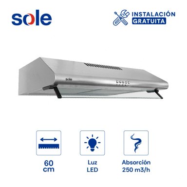 COMBO EMPOTRABLE SOLE COCINA SOLCO034 + CAMPANA EXTRACTOR TURE21CO - 5