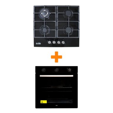 COMBO EMPOTRABLE SOLE COCINA SOLCO045COV2 + HORNO SOLHO009V3