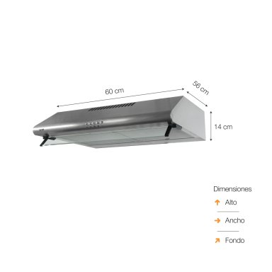 COMBO EMPOTRABLE SOLE COCINA SOLCO049 + CAMPANA EXTRACTORA TURE21CO - 3