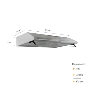 COMBO EMPOTRABLE SOLE COCINA SOLCO033 + CAMPANA EXTRACTORA TURE22CO - 3
