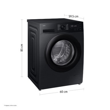 LAVADORA SAMSUNG 10.5 KG CARGA FRONTAL AI ECOBUBBLE WW10DG5U34ABPE - 2