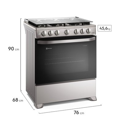 COCINA A GAS ELECTROLUX 6 HORNILLAS FE6ISR - 2