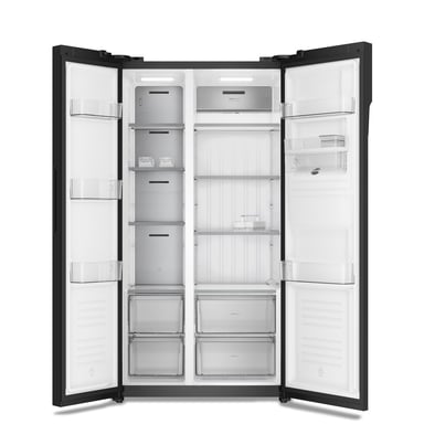 REFRIGERADOR ELECTROLUX NO FROST SIDE BY SIDE INVERTER ERSB54N2WXB 522L BLACK - 3