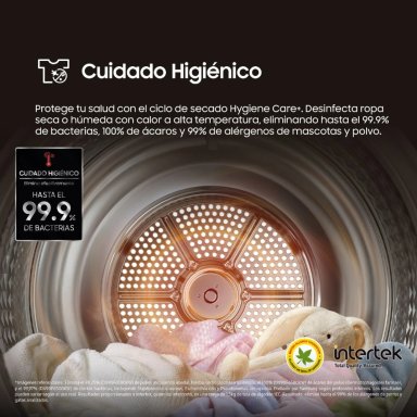 SECADORA DE ROPA SAMSUNG BOMBA CALOR BESPOKE AI 17KG DV90F17CDSPE - 11