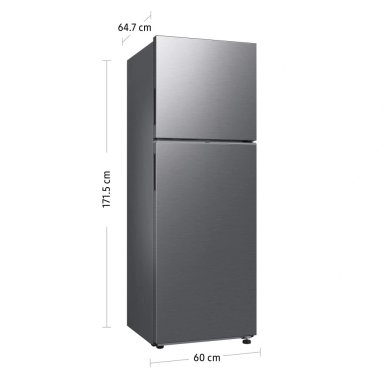 REFRIGERADORA SAMSUNG TOP MOUNT FREEZER NO FROST 304L SIN DISPENSADOR RT31DG5120S9PE - 2