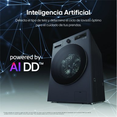 LAVASECA LG CARGA FRONTAL 16KG/8KG WD16EBNT6PC AI DD INTELIGENCIA ARTIFICIAL NEGRO MATE - 3