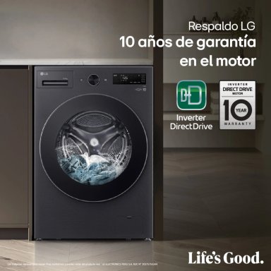 LAVASECA LG CARGA FRONTAL 16KG/8KG WD16EBNT6PC AI DD INTELIGENCIA ARTIFICIAL NEGRO MATE - 7
