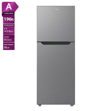 REFRIGERADORA MABE TOP FREEZER NO FROST RMN220PVPRX0 196L - 2
