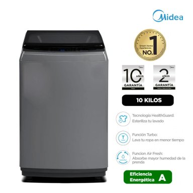 LAVADORA MIDEA CARGA SUPERIOR 10 KG MA200W100/G-PE - 2