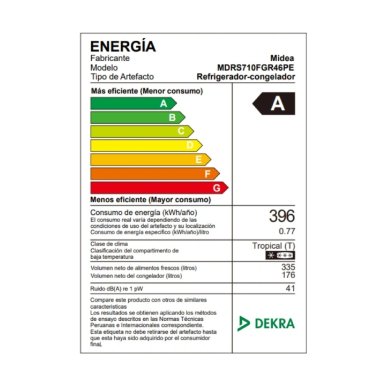 REFRIGERADORA MIDEA SIDE BY SIDE 511 L MDRS710FGR46PE - 9