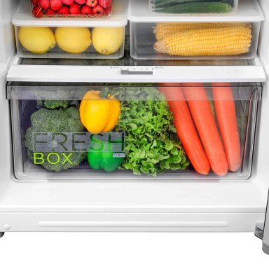 REFRIGERADORA MIDEA TOP FREEZER 338 L MDRT489MTR28PEWD - 10