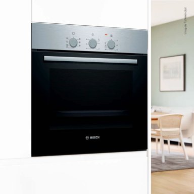 HORNO EMPOTRABLE BOSCH HBF011BR0 ACERO INOXIDABLE - 2