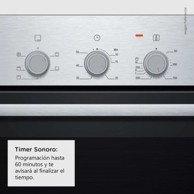 HORNO EMPOTRABLE BOSCH HBF011BR0 ACERO INOXIDABLE - 6