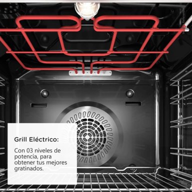 HORNO EMPOTRABLE BOSCH HBF011BA0 NEGRO - 6