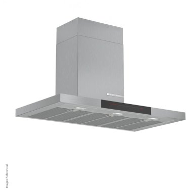 CAMPANA DECORATIVA BOSH DECO BOX SLIM DWB98JQ50 ACERO INOXIDABLE - 2