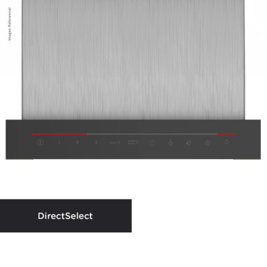 CAMPANA DECORATIVA BOSH DECO BOX SLIM DWB98JQ50 ACERO INOXIDABLE - 4