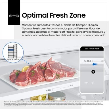 REFRIGERADORA SAMSUNG TOP FREEZER NO FROST RT38DG6730S9PE 384L - 9