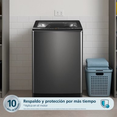 LAVADORA MABE 21KG CARGA SUPERIOR AQUA SAVER GREEN LMA1220WDGBB0 - 4