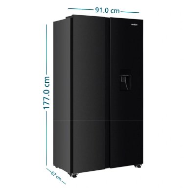REFRIGERADORA MABE SIDE BY SIDE NO FROST MSD565QMLSP0 520L - 2