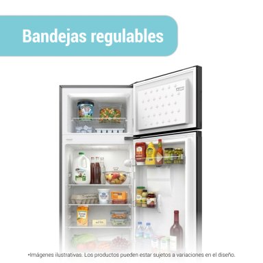 REFRIGERADORA HYUNDAI TOP FREEZER NO FROST HYRF2022NF 200L GRIS OSCURO - 7