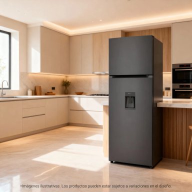 REFRIGERADORA HYUNDAI TOP FREEZER NO FROST HYRF4062IVNFM 406L NEGRO MÉTALICO - 6