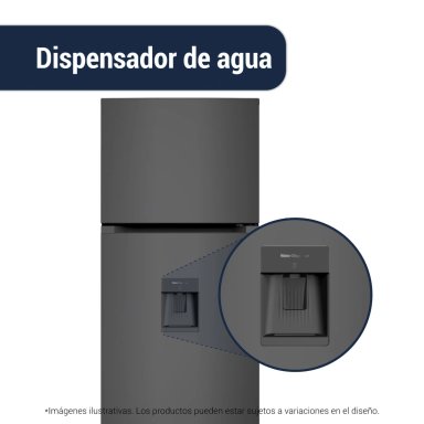 REFRIGERADORA HYUNDAI TOP FREEZER NO FROST HYRF4062IVNFM 406L NEGRO MÉTALICO - 8