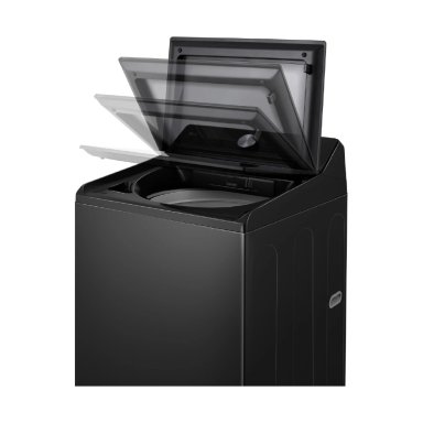 LAVADORA LG CARGA SUPERIOR 22KG WT22OBTX AI DD INTELIGENCIA ARTIFICIAL NEGRO ONYX - 11