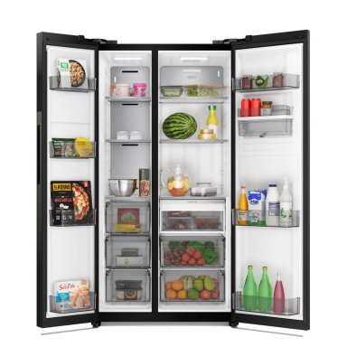 REFRIGERADORA ELECTROLUX SIDE BY SIDE NO FROST ERS65F2P5BB 611L - 6