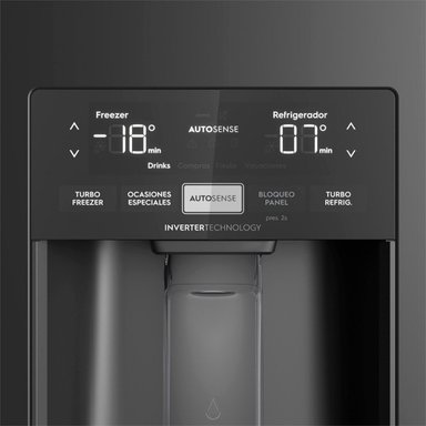 REFRIGERADORA ELECTROLUX SIDE BY SIDE NO FROST ERS45F2P5EB 419L - 3