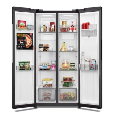 REFRIGERADORA ELECTROLUX SIDE BY SIDE NO FROST ERS45F2P5EB 419L - 5