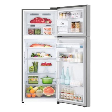 REFRIGERADORA LG 383L VT40APYC TOP FREEZER DOOR COOLING+ PLATEADA - 7