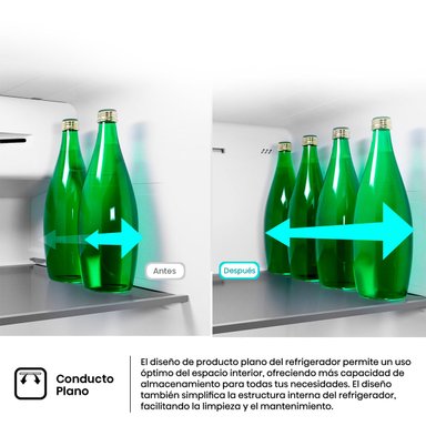 REFRIGERADORA HISENSE SIDE BY SIDE NO FROST RS3P558ESA 529L - 15