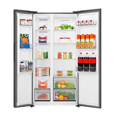 REFRIGERADORA HISENSE SIDE BY SIDE NO FROST RS3P558ESA 529L - 8