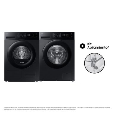 LAVADORA 10.5 KG AI ECOBUBBLE + SECADORA DE ROPA SAMSUNG BOMBA DE CALOR 9 KG - 3