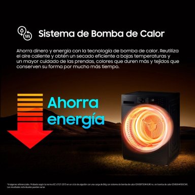 LAVADORA 10.5 KG AI ECOBUBBLE + SECADORA DE ROPA SAMSUNG BOMBA DE CALOR 9 KG - 6