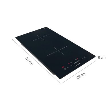 COCINA EMPOTRABLE ELÉCTRICA SOLE 2 HORNILLAS 3120SOLCO080 - 3