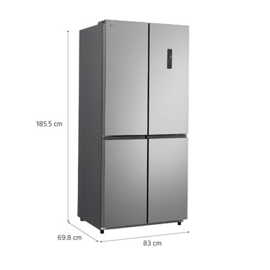 REFRIGERADORA LG FRENCH DOOR NO FROST GM49MPY 468L - 2