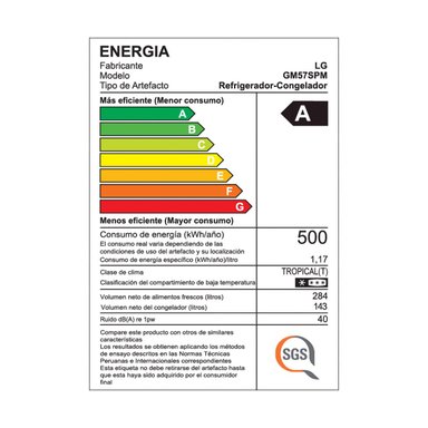 REFRIGERADORA LG FRENCH DOOR NO FROST GM49MPY 468L - 11