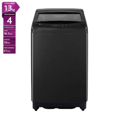 LAVADORA LG 13KG CARGA SUPERIOR TURBODRUM WT13OBVTB - 2